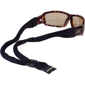 Croakies Cotton Suiters Eyewear Retainer - Black